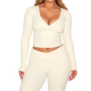 เสื้อกล้ามโยคะไร้ตะเข็บสำหรับผู้หญิง แบบสั่งทำขายส่ง สายเดี่ยว ไร้แขน ระบายอากาศได้ดี เหมาะสำหรับออกกำลังกาย วิ่ง และเล่นกีฬา - Product Image 1