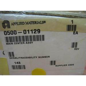 2 ชิ้น NEW AMAT 0500-01129 MAIN CENTER ASSY - อุปกรณ์และอะไหล่เซมิคอนดักเตอร์ระดับโลกที่เชื่อถือได้ - Product Image 1