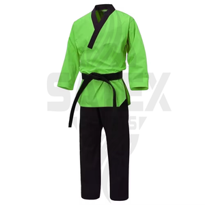 ชุดคาราเต้ผ้าฝ้ายน้ำหนักปานกลาง ชุดยูนิฟอร์มศิลปะการต่อสู้สำหรับผู้ใหญ่ คุณภาพสูง แห้งเร็ว ระบายอากาศดี บริการ OEM - Product Image 4
