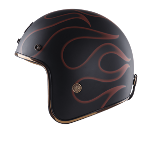 Casque de sécurité ouvert style rétro Royal M20, norme DOT, haute qualité, vintage, ABS, graphique, à dégagement rapide, fabriqué au Vietnam - Product Image 4