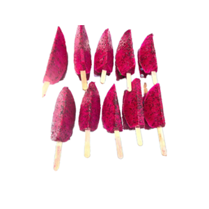 Cubos de fruta del dragón congelados naturales de Vietnam hechos con fruta del dragón fresca para decoración de yogur, recetas de postres y venta al por menor. - Product Image 1