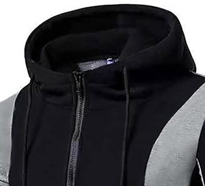 High Quality Custom Logo 350G Heavyweight Fleece Blank Oversized Plus Size Men'S Hoodies Tracksuits for Men - Product Image 2