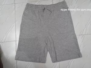 Pantalones Cortos Deportivos para Niños, a la Moda, de Verano, de Color Sólido, de Algodón Transpirable, de Secado Rápido, con Cintura Elástica y Bolsillos Activos - Product Image 2