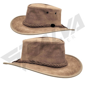 Sombreros de Vaquero de Cuero Auténtico Occidental de Alta Calidad, Clásicos, Étnicos, con Hebilla, para Hombre y Mujer, Fabricante de Sombreros de Vaquero y Vaquera - Product Image 6