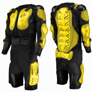 Ensemble veste et pantalon de moto respirant et résistant aux chutes, équipement de protection pour motocross - Product Image 3