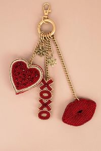 Classic Style Handmade Embroidery Beaded <b>Keychain</b> with Elegant Floral Embellishments Bohemian Design Eco-Friendly MD HANDICRAFTS - Product Image 3