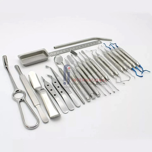Kit d'instruments microdentaires parodontaux manuels F.J. INTERNATIONAL, best-seller, pour implants dentaires, chirurgie orthodontique, ensemble de 33 pièces - Product Image 5