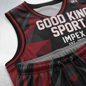 Conjunto de Camiseta y Pantalones Cortos de Baloncesto Personalizados para Hombre, Uniforme de Baloncesto Sublimado, Ropa Deportiva de Equipo, Fabricante OEM, Kits de Baloncesto Personalizados - Product Image 3