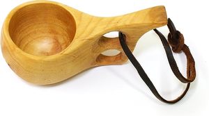 Taza Kuksa Hecha a Mano, Económica, de Madera, para Café, Ideal para Senderismo, Camping, Actividades al Aire Libre y Viajes - Product Image 6