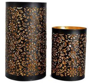 Support de bougie votive en métal, support de bougie en fer, support de bougie votive décoratif, support de bougie découpé au laser - Product Image 5