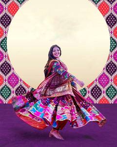 Tenue traditionnelle indienne pour femmes, Lehenga Choli Dupatta, imprimé numérique, travail de miroir, tissu lourd, robe ethnique longue pour mariage - Product Image 2
