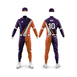 Custom Made Anti-Bacterial 100% Polyester <b>Baseball</b> Uniform for Men Designed in Pakistan Front Logo for Training Matches Team - Product Image 6