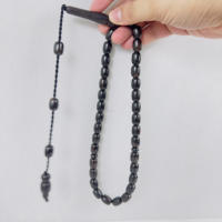 Bismillah Tasbih Musulmans 33 Perles Chapelet Catholique Misbah Fournisseur en Gros Meilleure Qualité Chapelet Islamique Perles de Prière Polies en Bois de Rose