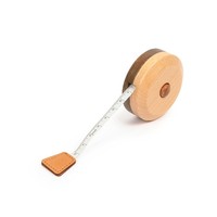 Accessoires de papeterie en bois, mètre à ruban rond, 2.4 M, [1.5]