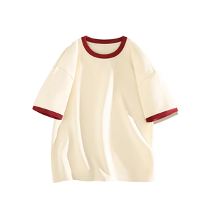 T-shirt homme 100% coton, coupe épaules tombantes, disponible en différentes tailles et couleurs, avec logo. - Product Image 1