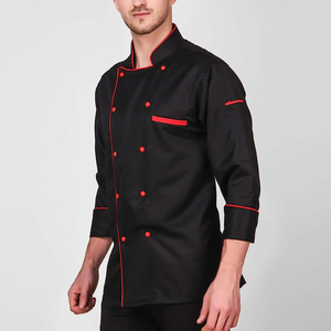 Uniformes de Chef al Por Mayor a Bajo Precio con MOQ Bajo, Cómodos de Usar, Uniformes de Cocina para Hombres y Mujeres para Hoteles y Restaurantes - Product Image 3