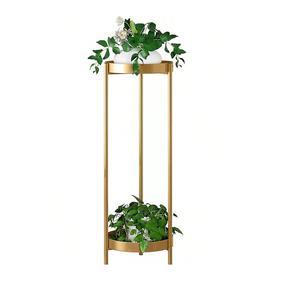 Support élégant pour pot de fleurs en fer avec un design classique pour une décoration intérieure traditionnelle, moderne et contemporaine - Product Image 4