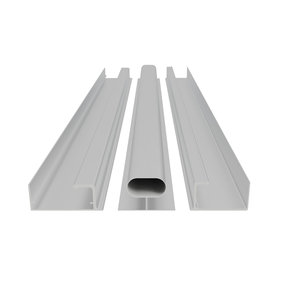 โปรไฟล์อะลูมิเนียม เกรด 6063 T5 เทมเปอร์ FR-CR รุ่น 5% ความคลาดเคลื่อน สำหรับแผงห้องคลีนรูม อาคารที่มีความแม่นยำสูง OEM & ODM FRAVI - Product Image 2