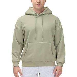 Sweat-shirts à capuche personnalisés pour hommes les plus populaires – Nouveauté hiver, style uni, vente en gros - Product Image 1