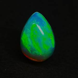 Natural Ethiopian Fire <b>Opal</b> Cabochon Pear Shape Gemstone Wholesale Loose <b>Opal</b> Jewelry Making Stone - Product Image 6