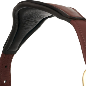 Bridon et harnais pour cheval en cuir de qualité supérieure réglables avec boucle en acier inoxydable, bridons en cuir de qualité supérieure pour chevaux - Product Image 6