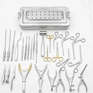 ชุดเครื่องมือผ่าตัดกระดูกอ่อนจมูก ชุดผ่าตัดจมูก ชุดผ่าตัดสแตนเลส - Product Image 4