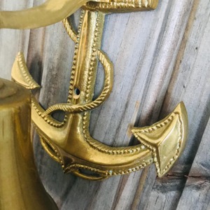 Campana de Latón Única con Patrón Decorativo, Campana de Latón Premium para Puerta de Casa, Temática Náutica, Jardín y Rincón Espiritual - Product Image 6