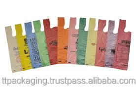 Fabricante personalizado bolsas de compras al por mayor chaleco portador camiseta compras bolsas de plástico hechas en Vietnam - Product Image 4