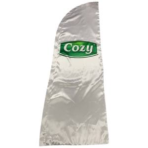 Bandera de Pluma en Forma de Lágrima OEM ODM, Impresión Digital en Satén, Pancarta Promocional Resistente con Asta de Aluminio para Uso en Exteriores - Product Image 3