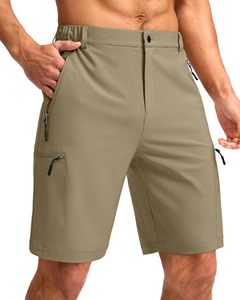 Nuevos Pantalones Cortos Casuales para Hombre, Cintura Media, Multibolsillos, Cordón Ajustable, Logotipo Frontal, Lona, Secado Rápido, Transpirables, para Deportes al Aire Libre - Product Image 5