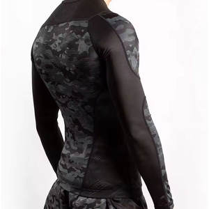 Camisetas de Compresión para Hombre de Secado Rápido, Precio al por Mayor, Lisas, Teñidas, Marca Privada, Camisetas de Compresión para Hombre, Pakistán - Product Image 5