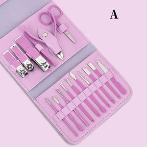 Top Selling Manicure <b>Pedicure</b> <b>Set</b> High Quality Custom Made Stainless Steel Lightweight Manicure Kit With Customized Packaging - Product Image 4