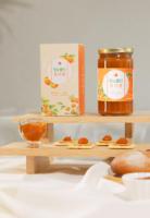 Confiture de kaki coréenne premium Hongsigung 54 Brix, faible teneur en sucre, confiture de fruits, collation saine, vente en gros, naturelle, 0,5 kg, durée de conservation 12 mois