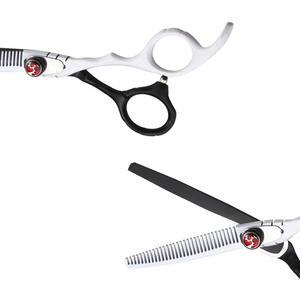 Ciseaux à effiler professionnels en acier inoxydable de 6,0 à 6,5 pouces avec logo personnalisé, outils de coiffure pour salon de beauté - Product Image 2
