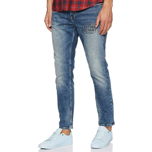 Pantalones Vaqueros de Mezclilla para Hombre al por Mayor, Estilo Clásico, Personalizados en Pakistán, ODM OEM, Colección 2026 - Product Image 1