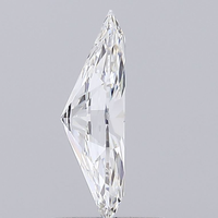 Diamante Cultivado en Laboratorio de Corte Excelente, 1 Quilate, VS1, Color F, Forma Marquesa Alargada, Certificado IGI, HPHT CVD, Diamante Suelto para Anillo de Compromiso