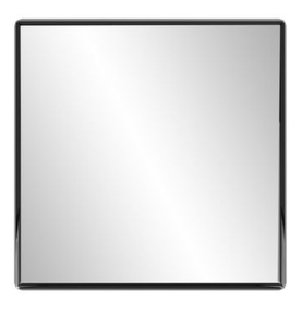 Modern <b>Mirror</b> Console <b>Table</b> Square Pedestal Metal Accent <b>Table</b> for Entryway Living Room Decor - Product Image 4