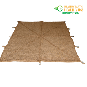 Toldo Cuadrado Impermeable con Protección UV, Toldo de Fibra de Coco para Patio, Jardín y Terraza - Product Image 1