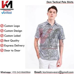 Camiseta Polo Táctica Profesional, Absorbente de Humedad, Transpirable, Ajuste Ajustable, Material Duradero para Entrenamiento - Product Image 4