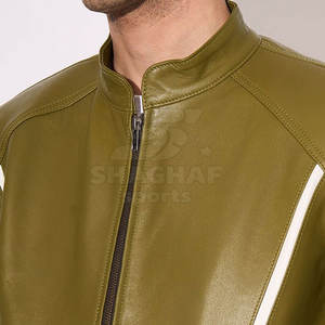 Veste en cuir premium pour homme avec finition soignée et coupe moderne pour tenue quotidienne, veste d'hiver pour homme - Product Image 4