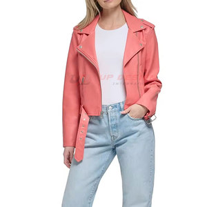 Chaquetas de Cuero para Mujer, Diseño Internacional, Fabricación en Fábrica, Precio Económico, Personalizadas con Estampado, Tejidas para Invierno, Personalizables al por Mayor - Product Image 5
