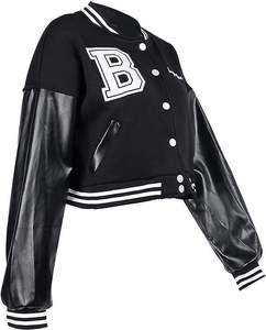 Wholesale Luxury Oversized Varsity <b>Jacket</b> <b>for</b> <b>Men</b> and Women High Quality European Designer Fashion <b>for</b> Winter Season - Product Image 5