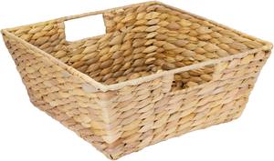 Cesta de Almacenamiento Trenzada Hecha a Mano con Jacinto de Agua, Cesta de Almacenamiento Ecológica al por Mayor, Hecha en Vietnam - Product Image 2