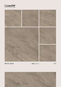 Baldosas de Porcelana Gris Mate Rústico para Suelo, 600x600, 10mm y 20mm de Grosor, Antideslizantes - Product Image 3