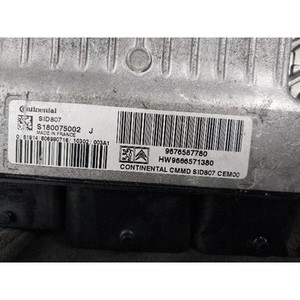 3008 2009-2013 Calculateur moteur (ECU - Unité de Commande Électronique) d'occasion OEM 9676587780 - Product Image 6