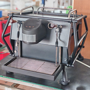 เครื่องชงกาแฟ ZILONG 9 บาร์ แบบหัวชงเดี่ยว ระดับมืออาชีพ 2 หม้อต้ม ทำจากสแตนเลส เหมาะสำหรับร้านกาแฟและโรงแรม - Product Image 1