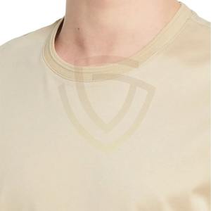 T-shirt pour homme en coton 100% de haute qualité, coupe classique, design uni, logo personnalisé, été - Product Image 6