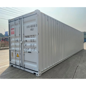 Conteneur maritime High Cube de 40 pieds de haute qualité, unité de stockage de marchandises en acier portable pour le transport de fret - Product Image 1