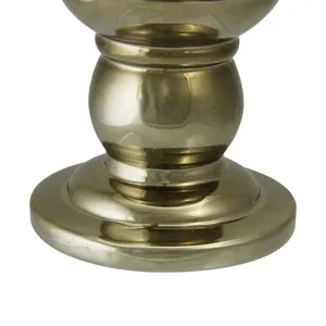 Decorative <b>Gold</b> Iron Candle Holder Premium Event Product CollectionModern Art Unique Iron Wood <b>Lantern</b> Candle Holder - Product Image 2