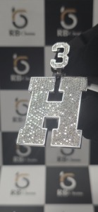 Pendentif lettre H en argent sterling 925 avec moissanite taille brillant VVS sertie griffe, style hip-hop personnalisé, cadeau de bijoux, certifié EGL - Product Image 4